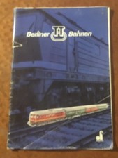 Alter Berliner TT Bahnen Katalog.  (2)