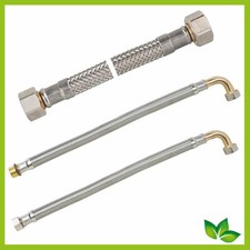 Panzerschlauch flexibel Flexschlauch Edelstahl Sanitär Installation NEU