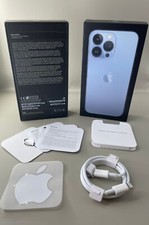 Original Apple iPhone 13 Pro Sierra Blue Verpackung 128 GB Leerbox Karton