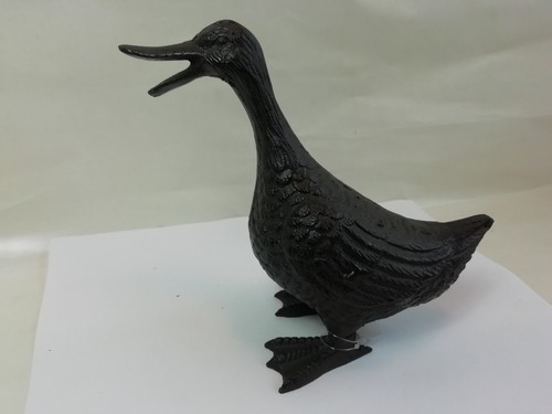 Ente gans 16cm gusseisen deko - 16cm,