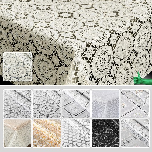 Tischdecke lace vinyl - tischdecke,