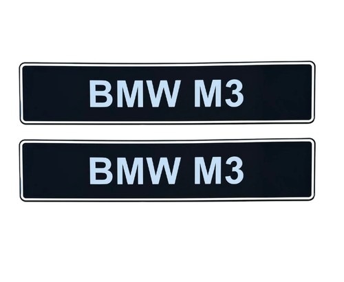 Stk bmw kennzeichen - stk, m3