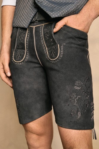 Lederhose kurz königsjodler - lederhose,