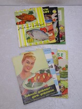 8 x DDR Heft Kochen Rezepte -