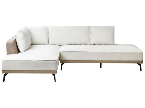 Ecksofa stoff kunstleder - stoff,