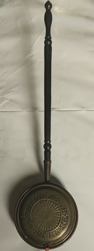 Antiker bettwärmer messing - messing, &