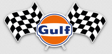 Gulf "rund-oval" Racing Flags