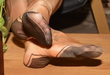 Retro Cuban Heels RHT Nylonstrümpfe nicht dehnbar Gr. M mit Naht RHT Stocking