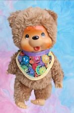 Monchichi Monchhichi Bär Teddy Wuschel Puschel Vintage 70/80 Jahre 27 cm Süüüß
