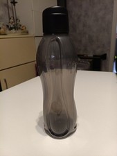 Tupperware EcoEasy Trinkflasche 1 L schwarz trinkverschluss