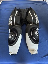 Motorradhose Arlen Ness Lederkombi weiß schwarz