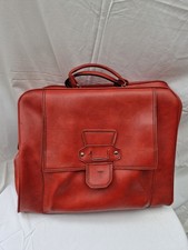 Große Retro Reisetasche Rot