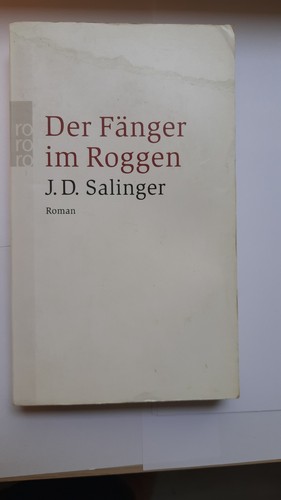 Der fänger roggen - fänger, von