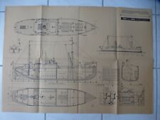 Uhu Modell-Technik-Bauplan 314 und 315 Fischereidampfer Uwe Kroeger, Amphicar