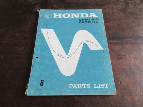 Honda cf50 cf70 1979 parts - cf70,