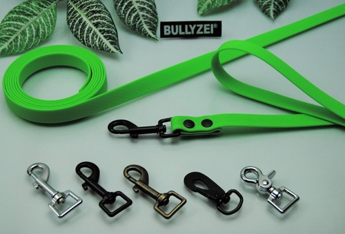 Bullyzei gummi hundeleine 20mm - hundeleine,