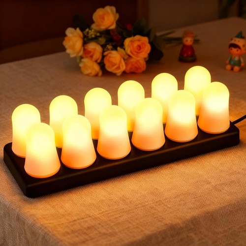 Stück wiederaufladbare led - 12,