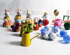 Oster-Deko Set Sammelsurium Dekoration Osterdekoration Ostereier Hasen Figuren