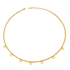 DAMEN KETTE MIT PLÄTTCHEN IN