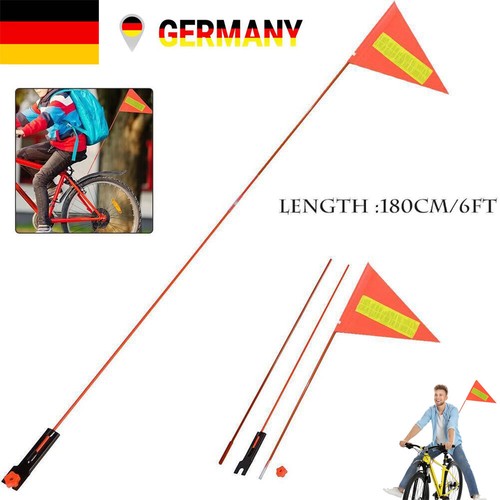 180cm fahrradfahne - de,