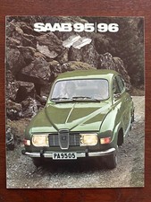 Prospekt / brochure Saab 95 & 96 MY 1972