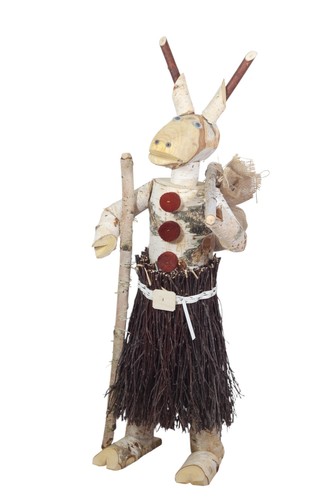 Holzfigur für den garten aus - garten,