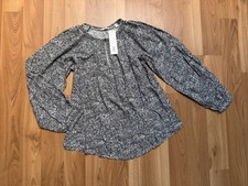 Esprit Frühjahr Sommer Langarm Bluse Tunika Hemd Shirt Oberteil Gr S 36 38 NEU