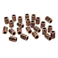 24 Runen Bronze BARTSCHMUCK