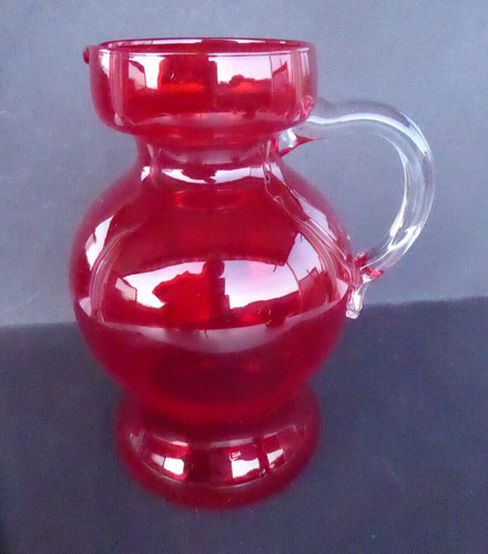 Wmf glas krug rot - -,