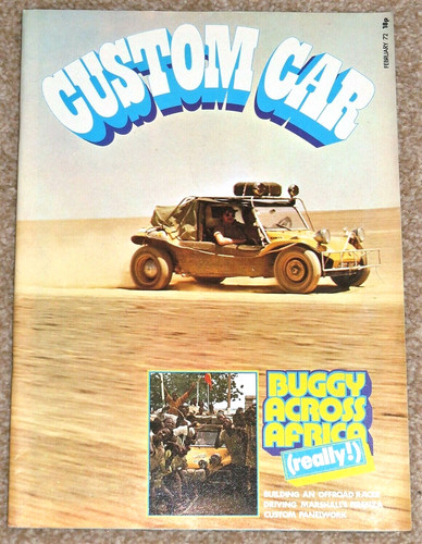 Custom car magazine feb 1972 - custom,