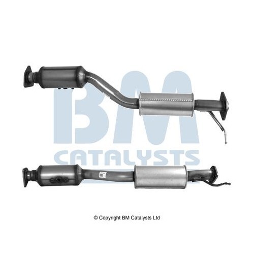 Catalysts abgaskatalysator - bm,