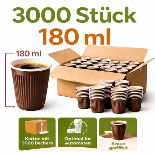 Automatenbecher 180ml 3000