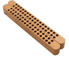 Stiftehalter/Pinselhalter Duo aus Buchenholz  klappbar