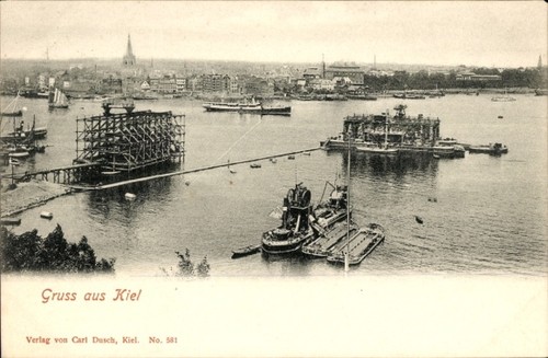 Kiel panorama hafen - panorama,,