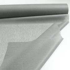 Bügeleinlage-Stoff Grau mit