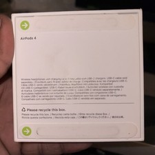 NEU Apple Airpods 4. Gen Kabellose Ohrhörer USB-C - NEU VERSIEGELT