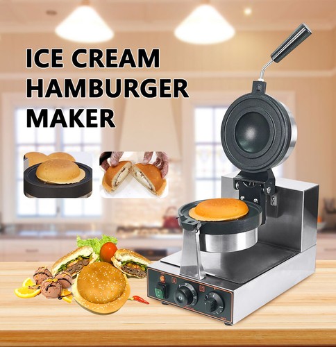 Ice cream hamburger maker - cream,