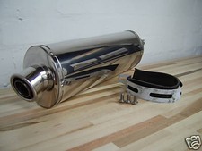 Kawasaki ZRX1200 EDELSTAHL STRASSE LEGAL RENNDOSE AUSPUFF 