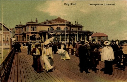 Nordseeinsel helgoland - ak,