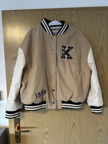 Karl kani collegejacke - collegejacke, beige