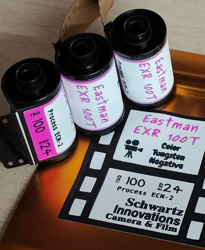 35mm camera film - camera, pack,