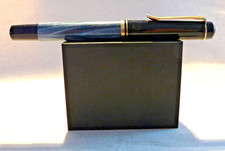 PELIKAN  R200 Rollerball blau marmoriert old Style  # 1988-1997 # (1653)