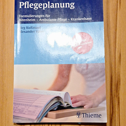 Thieme pflegeplanung - pflegeplanung, –