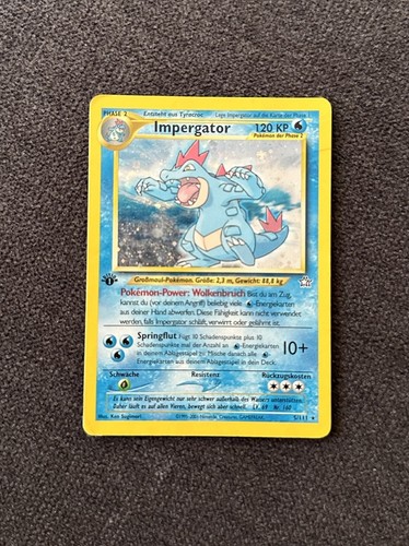 Pokemon karte impergator 111 - karte, 5/111