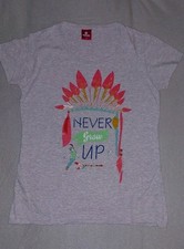 Shirt Nastrovje Potsdam Peter Pan Gr. S Disney Grau Never Grow Up Tinkerbell