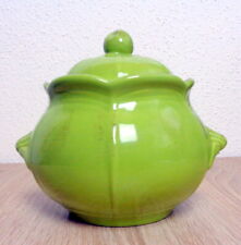  Zuckerdose Maintenon green vert. Niderviller grün