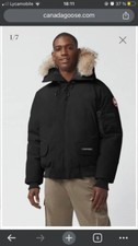 selten getragene Canada Goose Chilliwack Bomberjacke | Herren S schwarz | UVP 1450 $