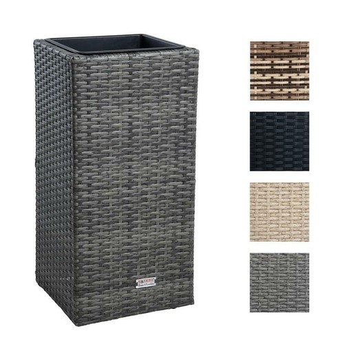 Polyrattan blumentopf - polyrattan,