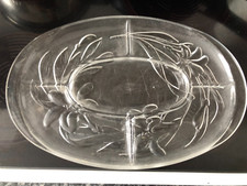 Kuchenplatte Glas oval