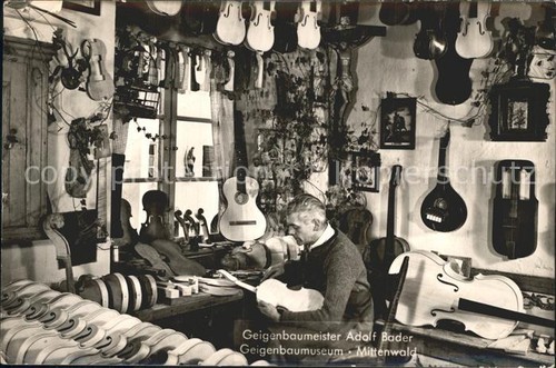 Geige geigenbauer adolf - adolf, bader